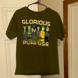 Marvel Green 'Glorious Purpose' Tee
